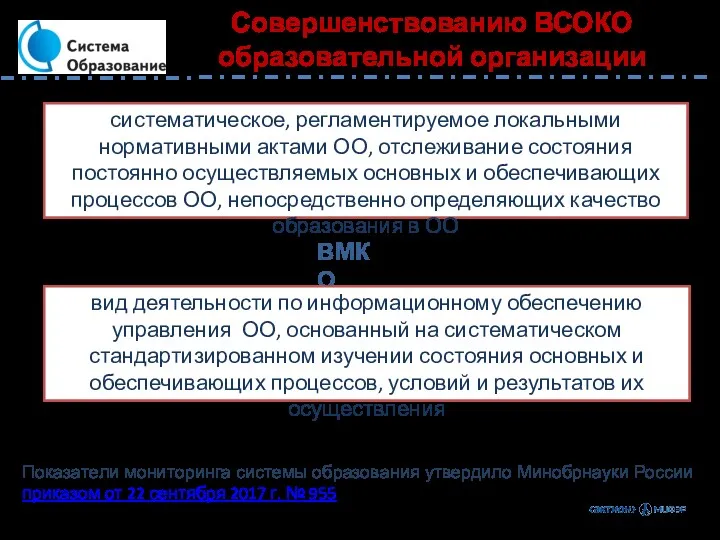 Показатели мониторинга системы образования утвердило Минобрнауки России приказом от 22