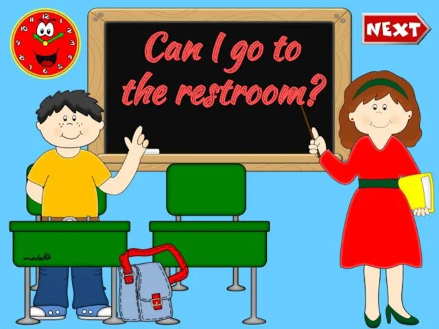 Can I go to the restroom?