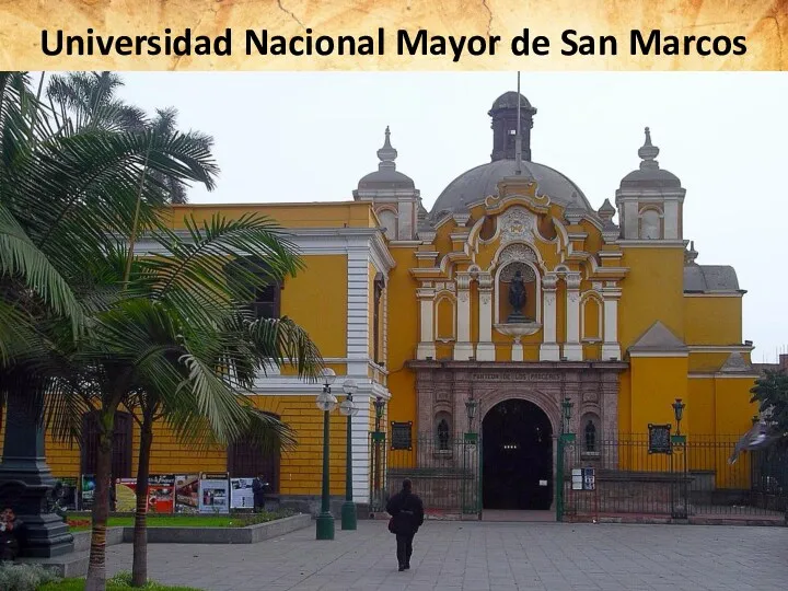 Universidad Nacional Mayor de San Marcos