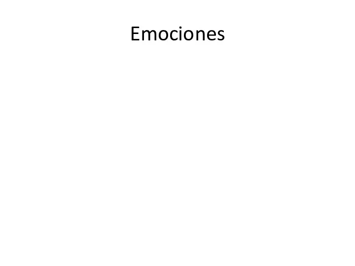 Emociones