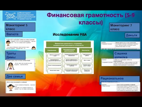 Финансовая грамотность (5-9 классы) Исследование PISA