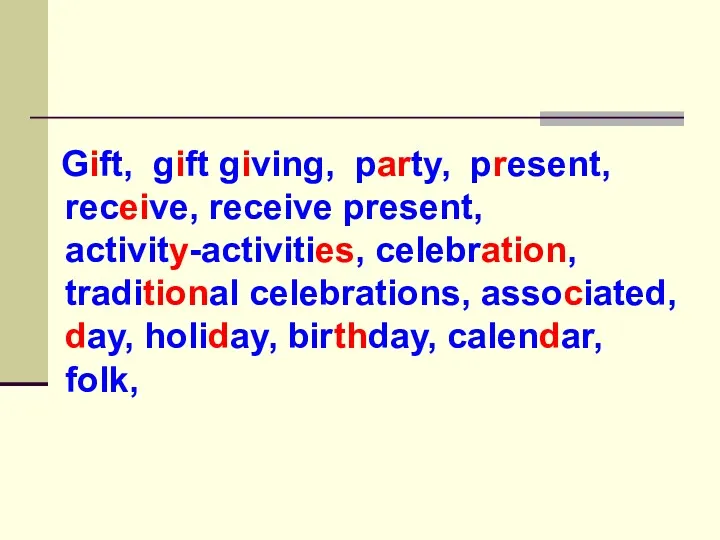 Gift, gift giving, party, present, receive, receive present, activity-activities, celebration,