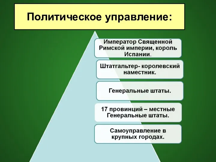 Политическое управление: