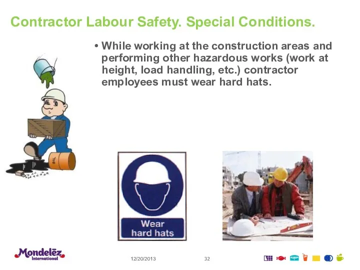 12/20/2013 Contractor Labour Safety. Special Conditions. While working at the