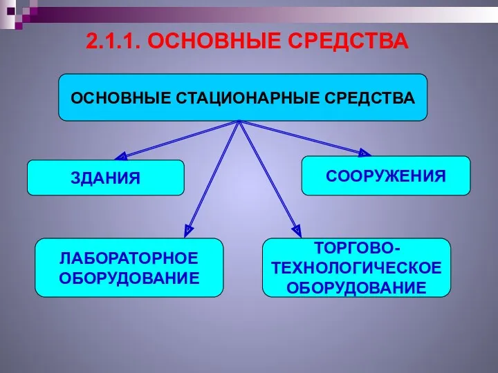 2.1.1. ОСНОВНЫЕ СРЕДСТВА