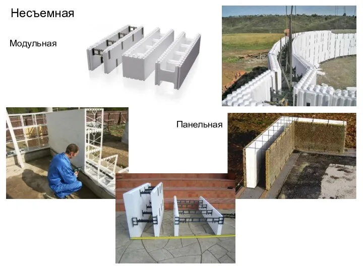 Несъемная Модульная Панельная