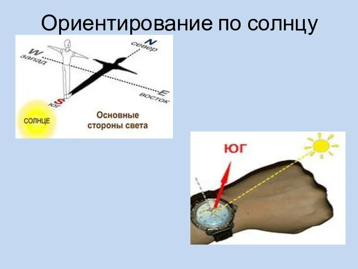 Ориентирование по солнцу