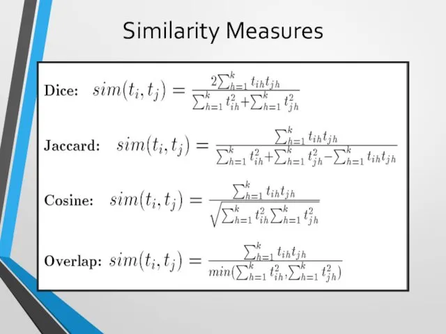 Similarity Measures