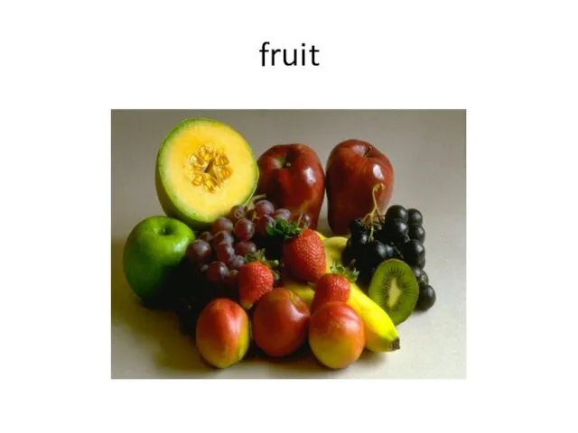 fruit