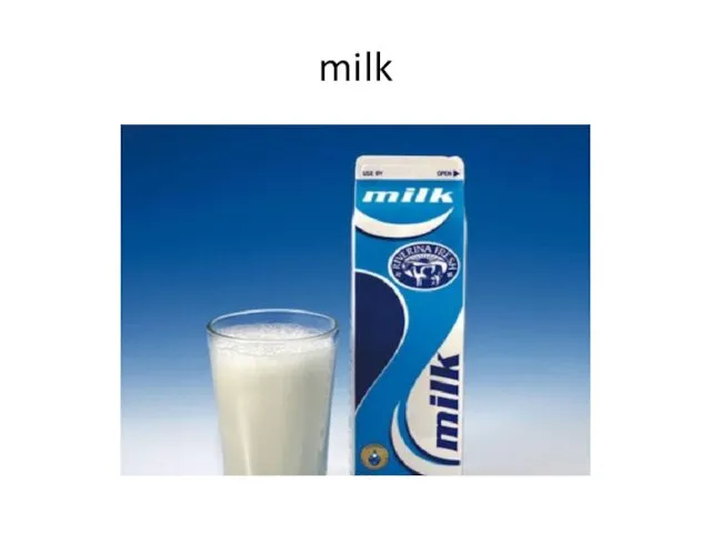 milk