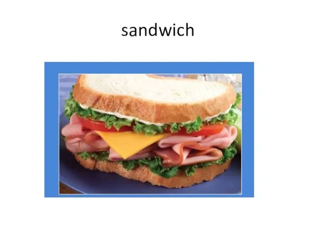 sandwich