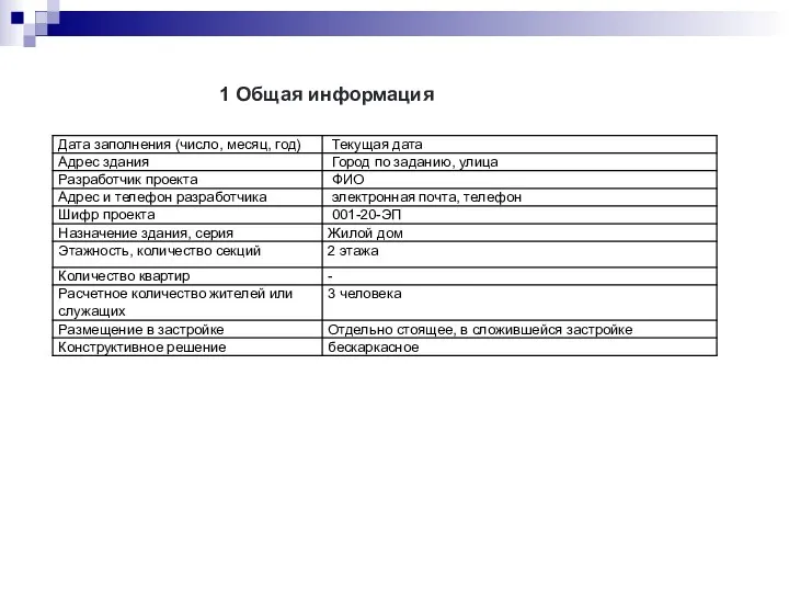 1 Общая информация