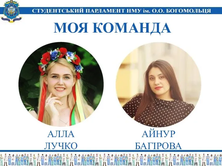 МОЯ КОМАНДА АЛЛА ЛУЧКО АЙНУР БАГІРОВА