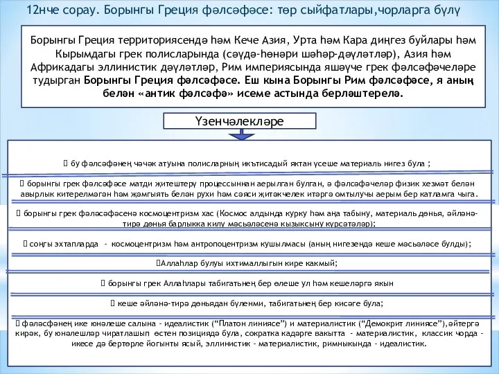 Борынгы Греция территориясендә һәм Кече Азия, Урта һәм Кара диңгез