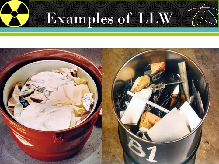 Examples of LLW