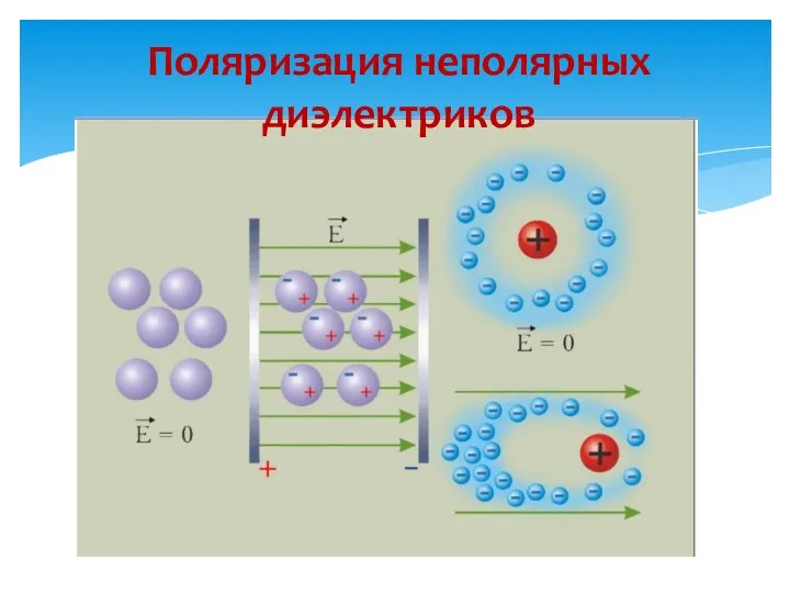 Поляризация неполярных диэлектриков