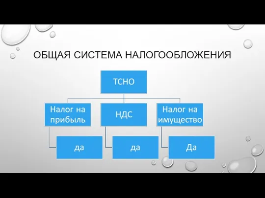 ОБЩАЯ СИСТЕМА НАЛОГООБЛОЖЕНИЯ