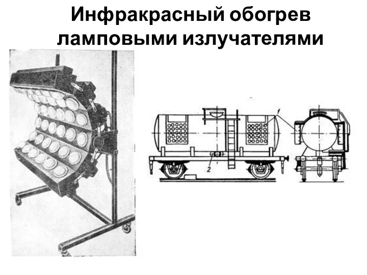 Инфракрасный обогрев ламповыми излучателями