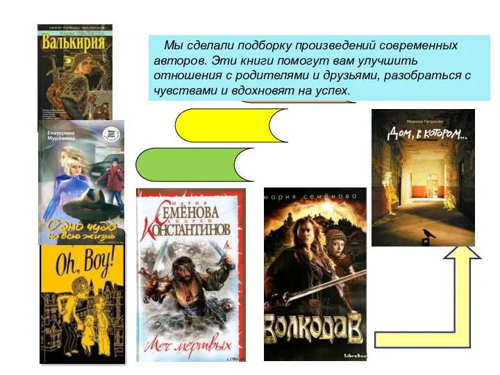 Мы сделали подборку произведений современных авторов. Эти книги помогут вам