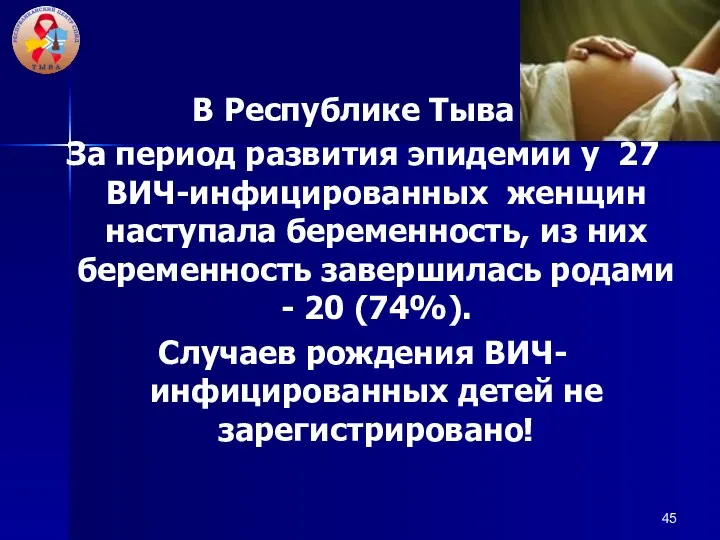 В Республике Тыва За период развития эпидемии у 27 ВИЧ-инфицированных