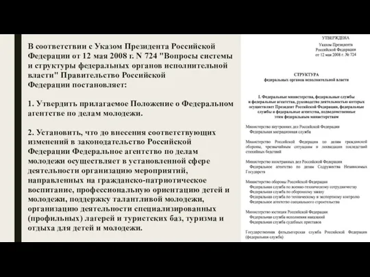 В соответствии с Указом Президента Российской Федерации от 12 мая