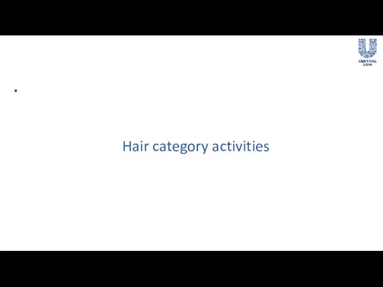 Hair category activities