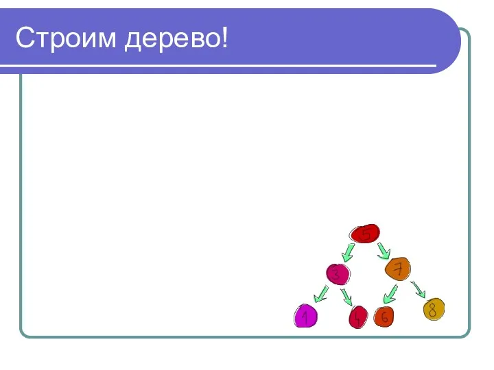 Строим дерево!