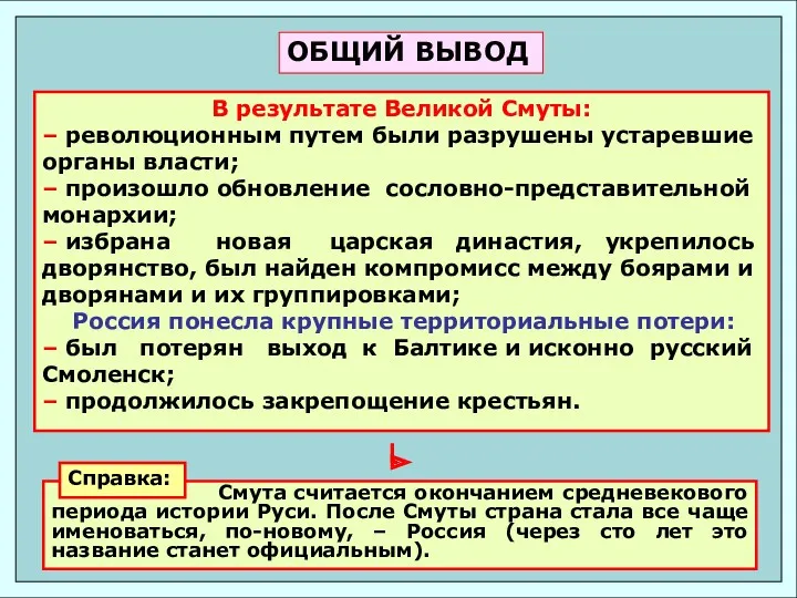 ОБЩИЙ ВЫВОД