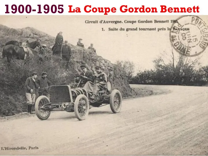 1900-1905 La Coupe Gordon Bennett