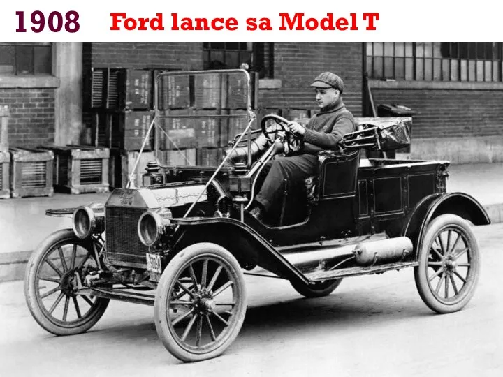 1908 Ford lance sa Model T