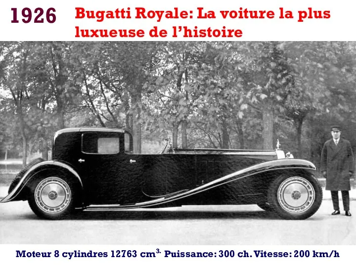 1926 Bugatti Royale: La voiture la plus luxueuse de l’histoire