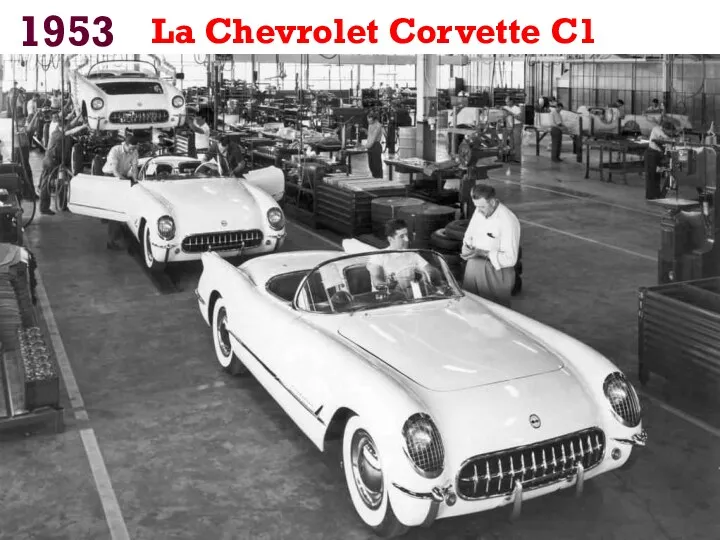 1953 La Chevrolet Corvette C1