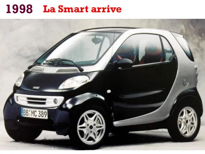 1998 La Smart arrive