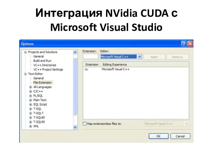 Интеграция NVidia CUDA с Microsoft Visual Studio