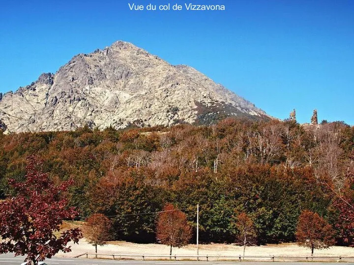 Vue du col de Vizzavona