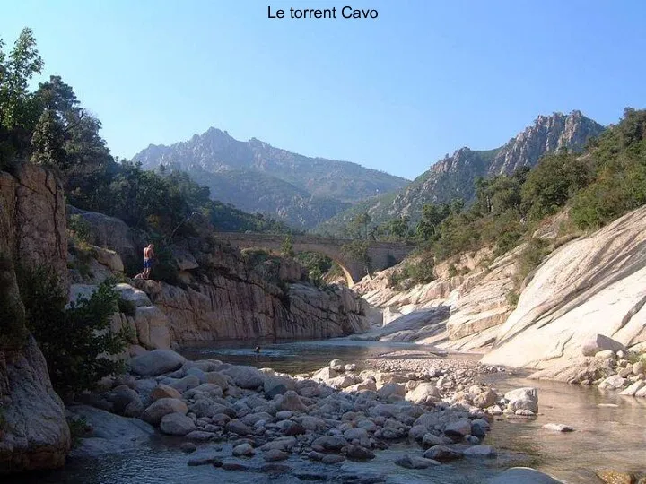 Le torrent Cavo