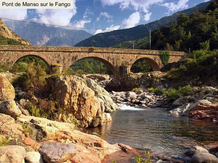 Pont de Manso sur le Fango