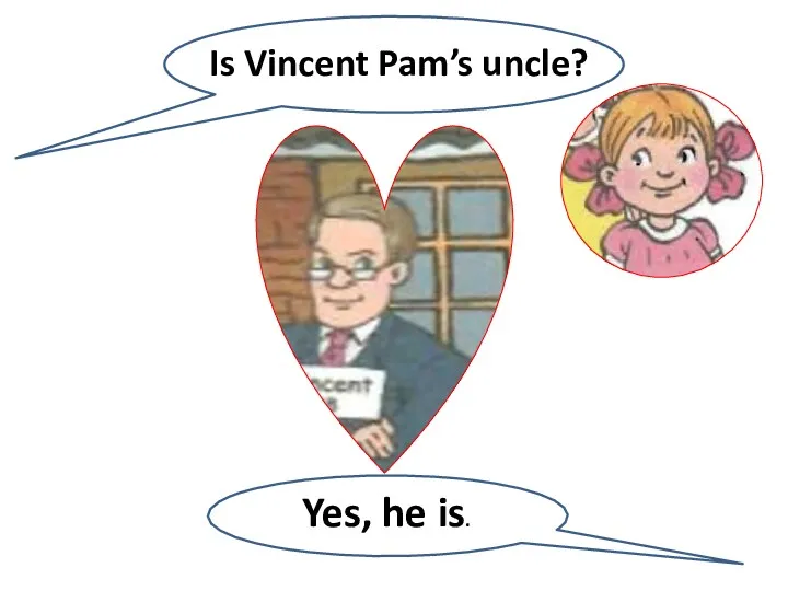 Yes, he is. Is Vincent Pam’s uncle?
