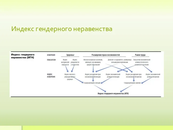 Индекс гендерного неравенства