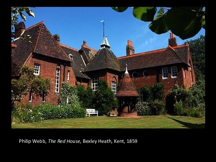 Philip Webb, The Red House, Bexley Heath, Kent, 1859