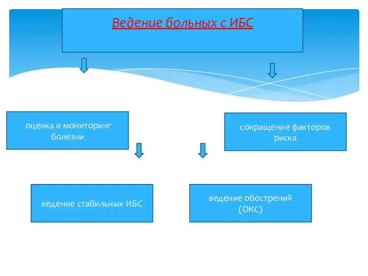 Ведение больных с ИБС оценка и мониторинг болезни ведение обострений