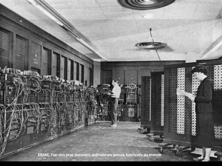 ENIAC, l’un des tous premiers ordinateurs jamais fabriqués au monde