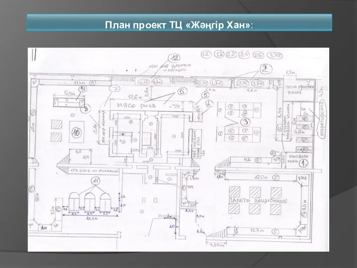 План проект ТЦ «Жәңгір Хан»: