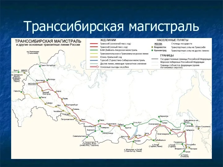 Транссибирская магистраль