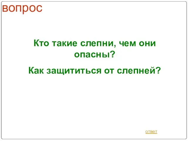 Кто такие слепни, чем они опасны? Как защититься от слепней? ответ вопрос