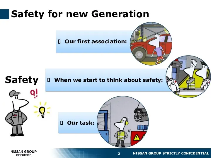 When we start to think about safety: Our task: Safety