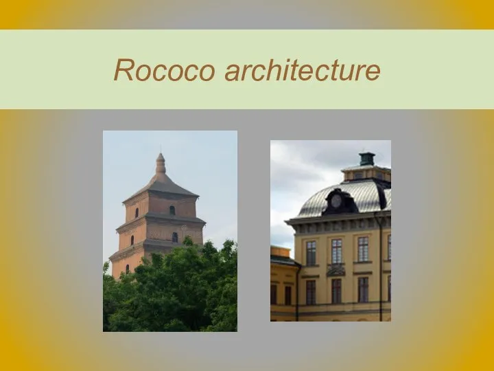 Rococo architecture