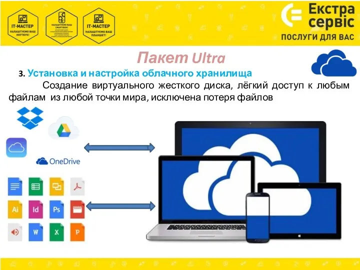 Пакет Ultra 3. Установка и настройка облачного хранилища Создание виртуального