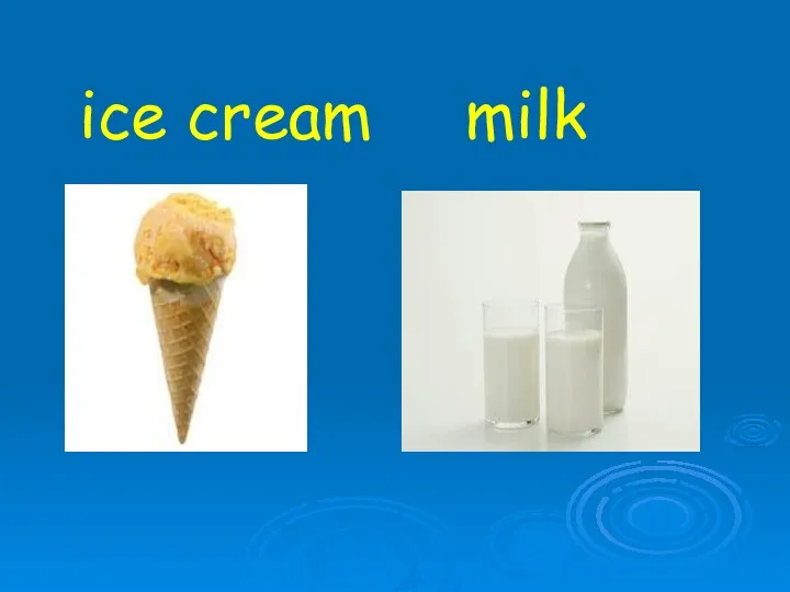 ice cream milk