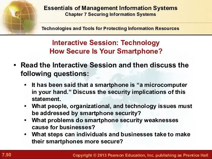 Interactive Session: Technology How Secure Is Your Smartphone? Read the